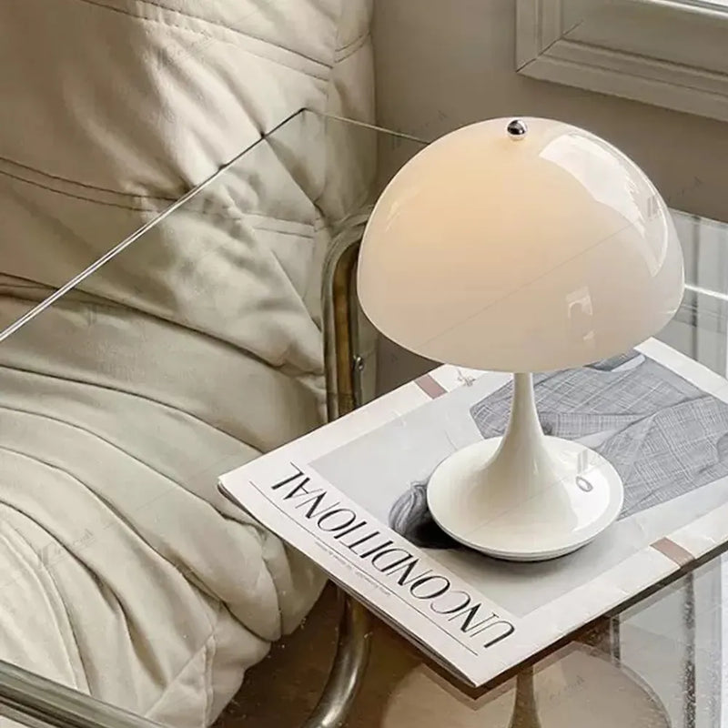 Flower Bud Led Table Lamp Wireless rechargeable lamp Nordic Bedside Wedding Room Desk Simple Bedroom Modern Sleeping Night Light